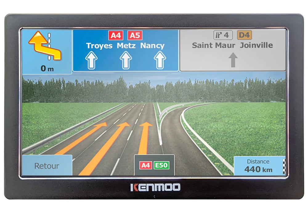 7 Inch HD GPS Navigator - 7" screen and 2026 Maps