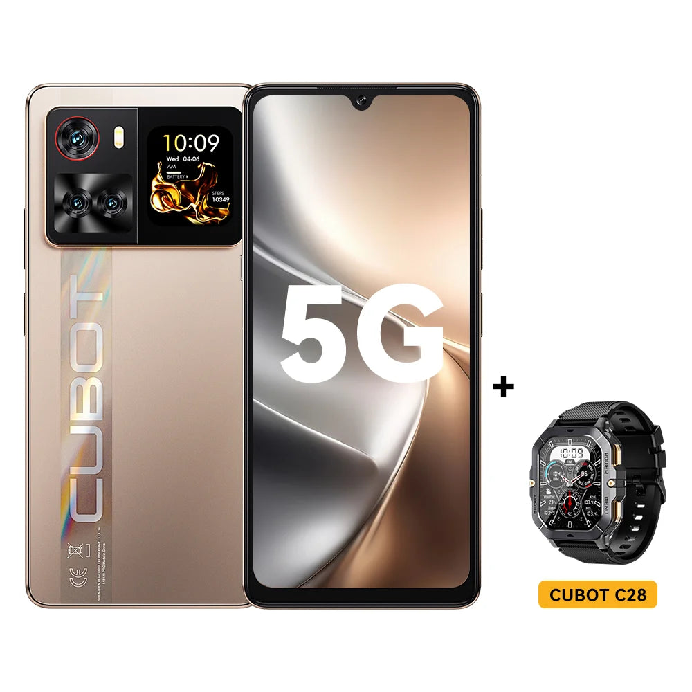 Cubot X100 5G Smartphone - 6.88" display 120 Hz, 16MP camera
