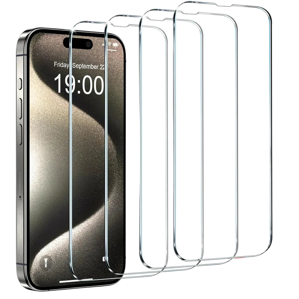 Tempered Glass Screen Protector for iPhone - HD anti-scratch protection