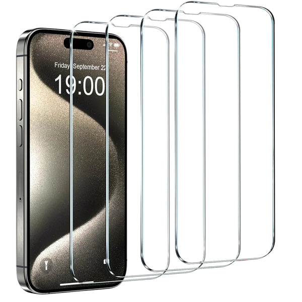 Tempered Glass Screen Protector for iPhone - HD anti-scratch protection