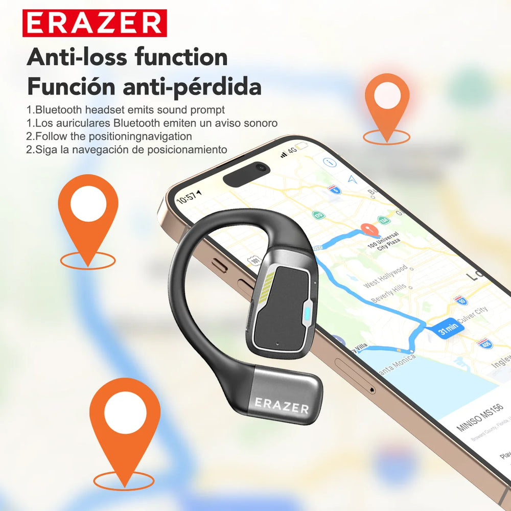 Translator Erazer XP6 Earbuds - Bluetooth Other and 20 playtime