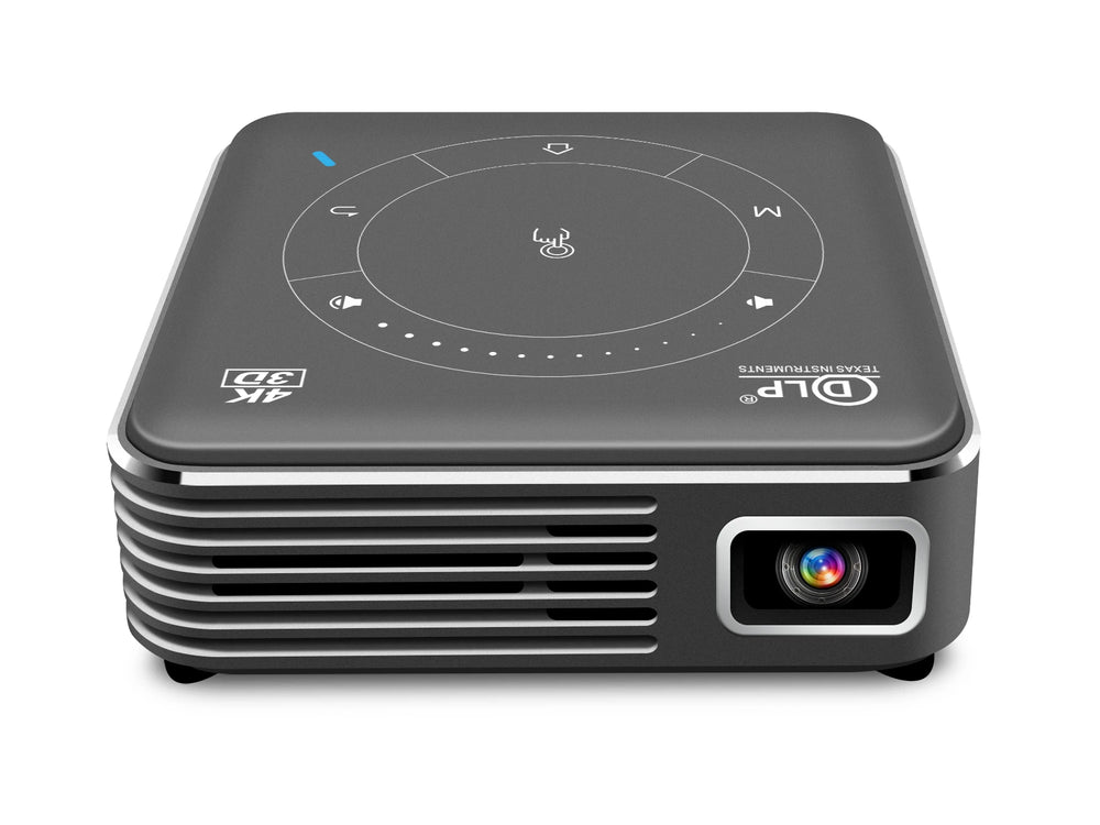 XIAOQIAODZ Projector - 720P support, Android 9.0, WiFi streaming