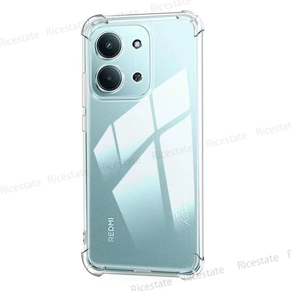Protective Phone Case for Xiaomi Redmi - shockproof TPU, clear slim fit