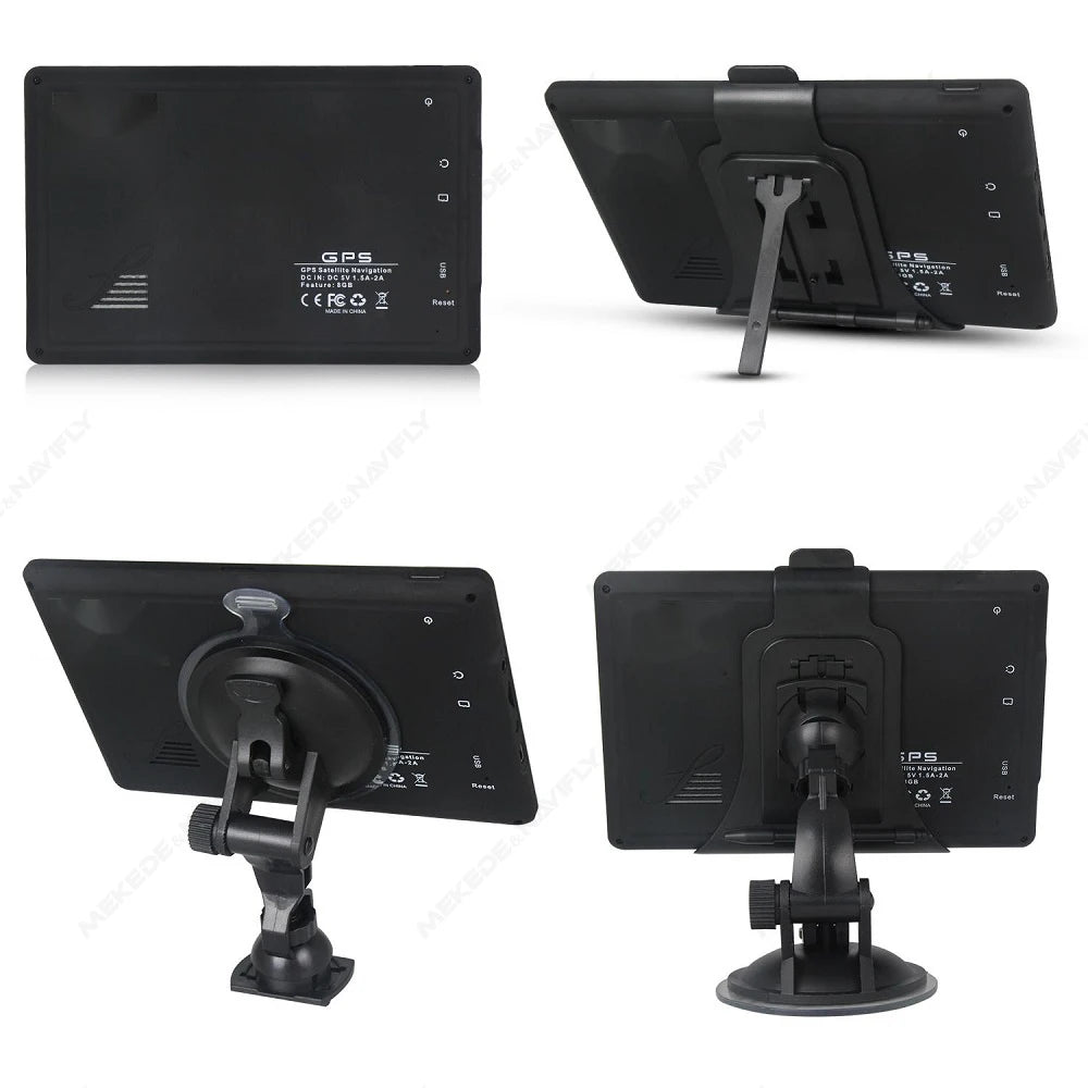 Car GPS Navigation 7" Navigator - Touch Screen, Europe Maps and TF Support