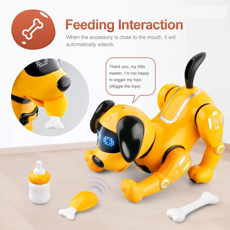 JJRC Smart RC Robot Dog - Talking, Dancing Interactive Toy
