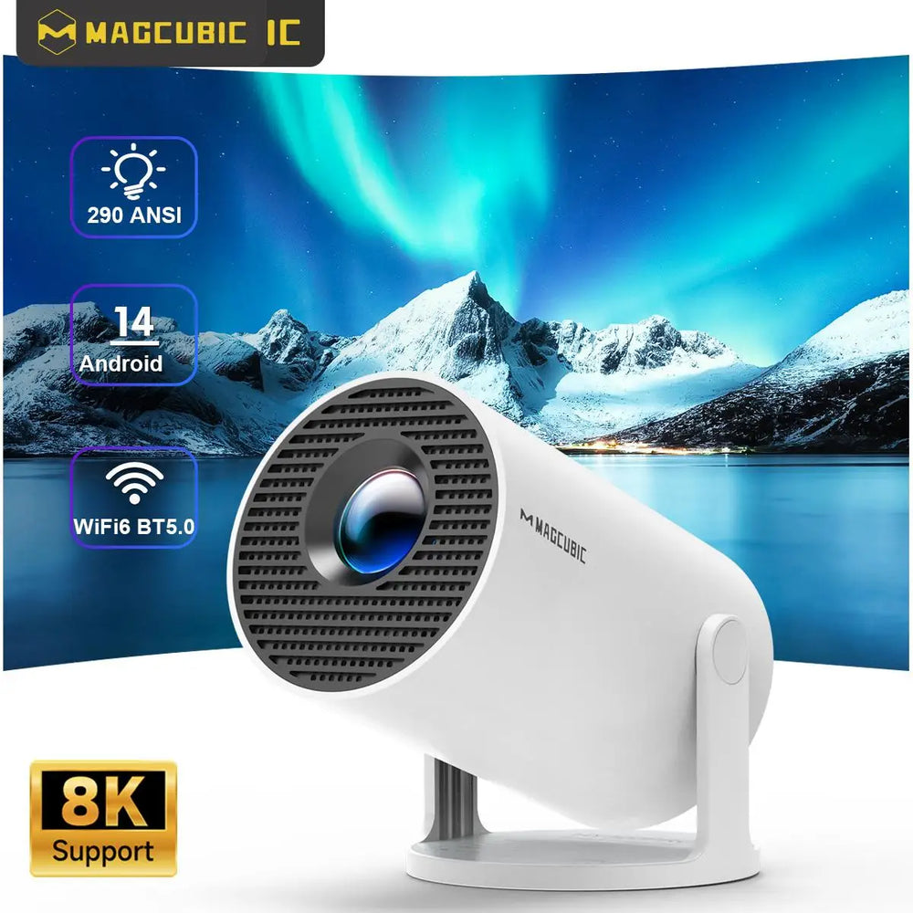 Magcubic HY300 Pro Projector - 720P support, Android 14, 290ANSI brightness