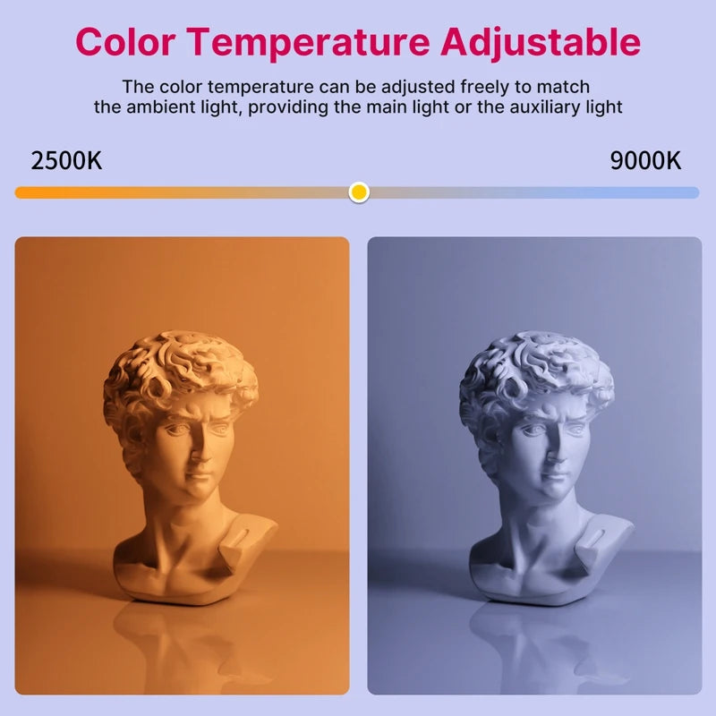 Ulanzi VL119 RGB Tube Light - Adjustable 2500K-9000K CRI 95+ Lighting