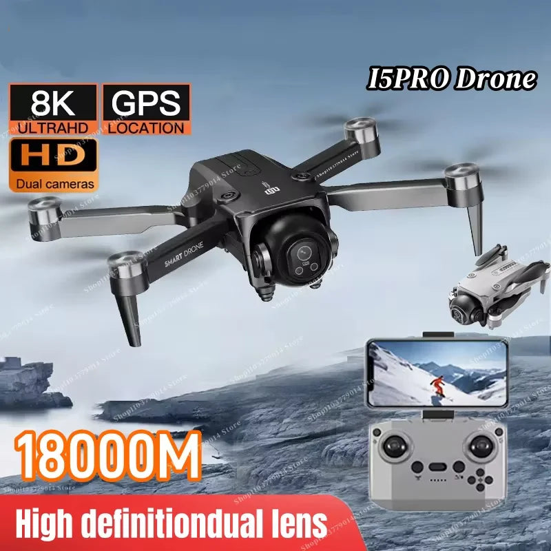 I5 Pro Drone - 8K camera, obstacle avoidance and 5G WiFi FPV