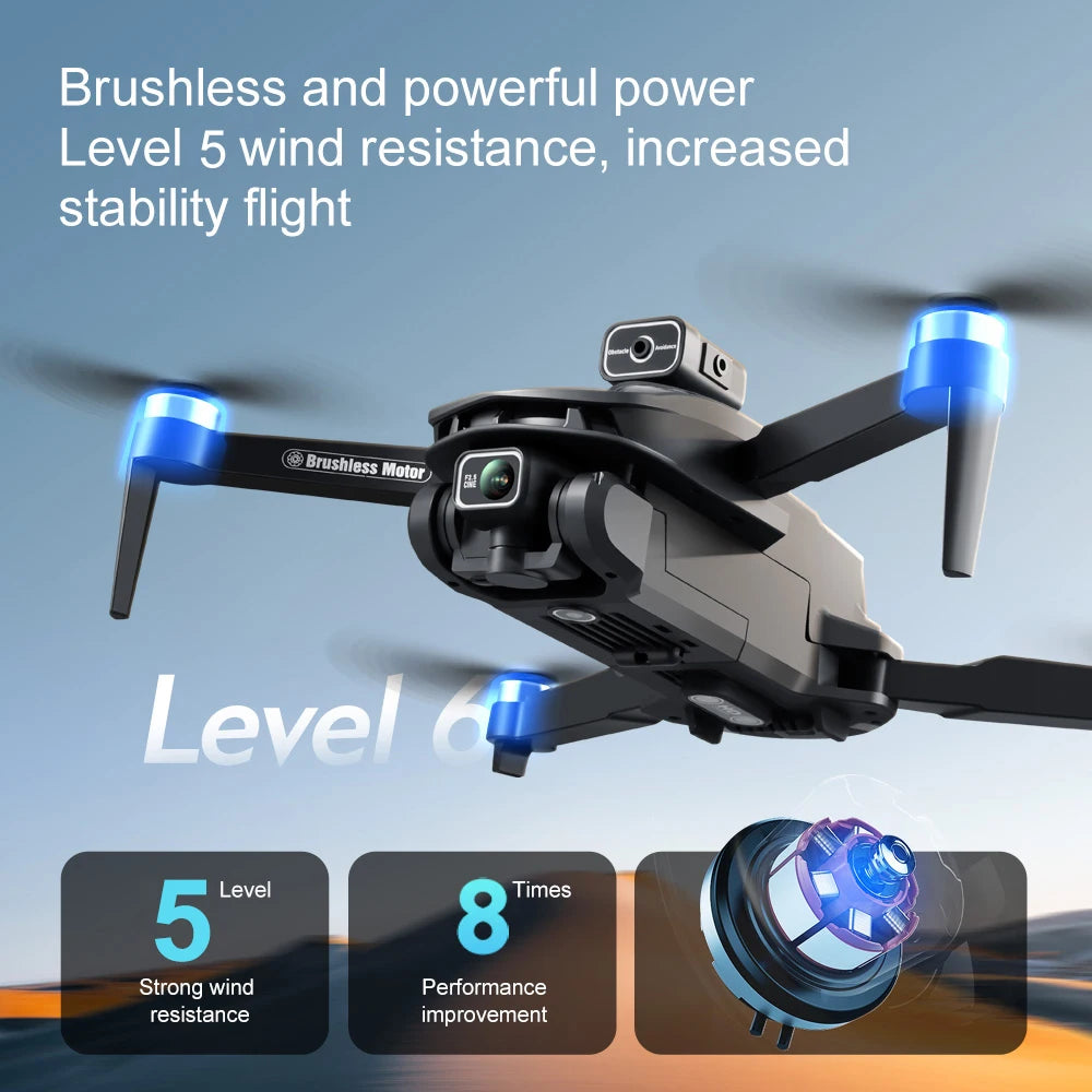2025 V168 Pro MAX Drone - 8K camera, GPS control and obstacle avoidance