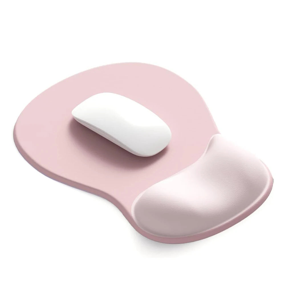 Ergonomic Gel Wrist Rest Mouse Pad - Smooth Support with Non-Slip Base