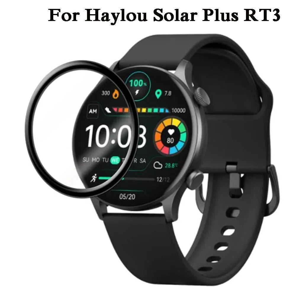 Haylou Solar Plus RT3 Screen Protector - Ultra-Thin TPU Hydrogel Film