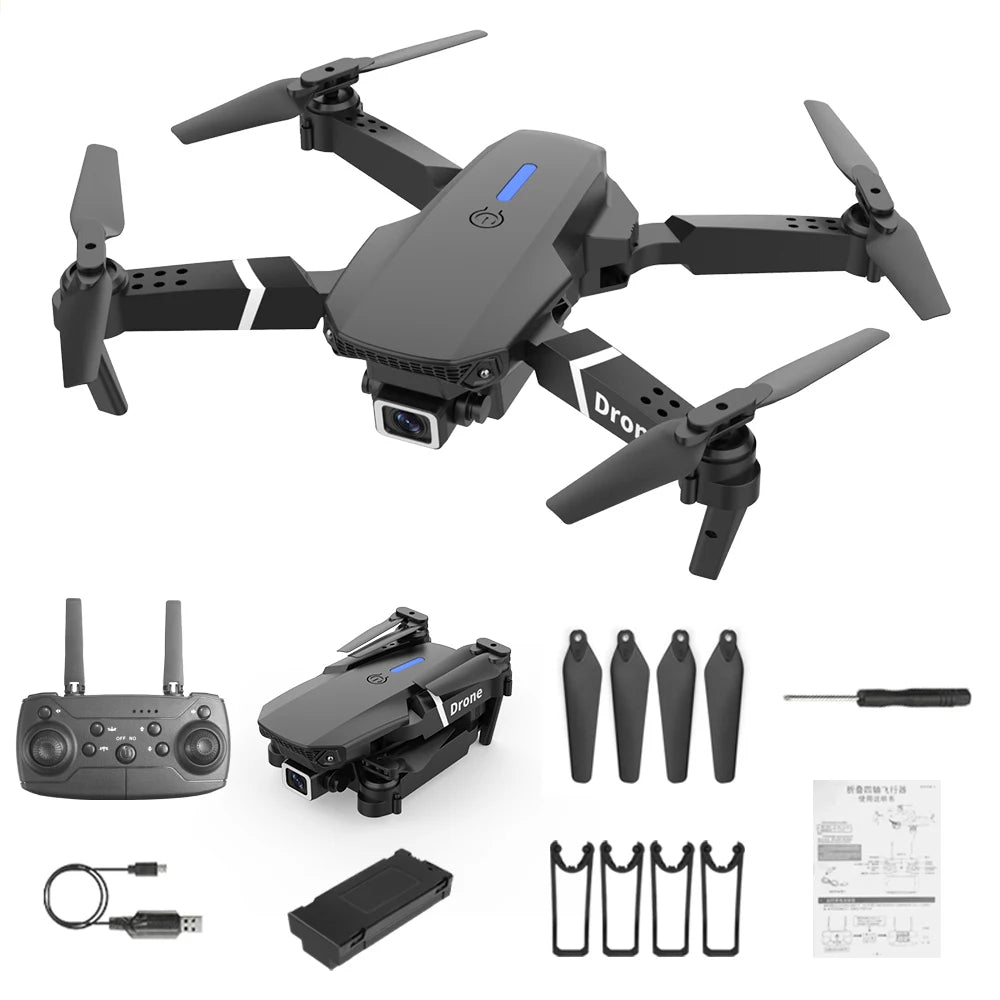 Drone E88 pro RC Drone - 4K camera and 5G WiFi FPV