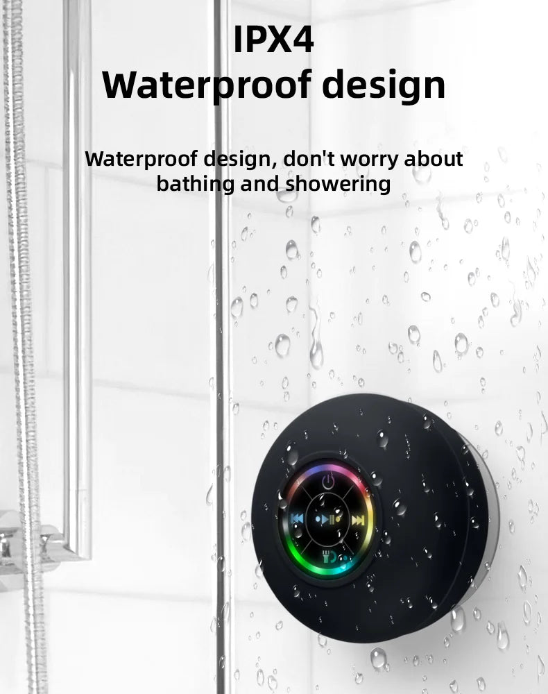 OZKVVM Speaker - Bluetooth 5.0 and waterproof design