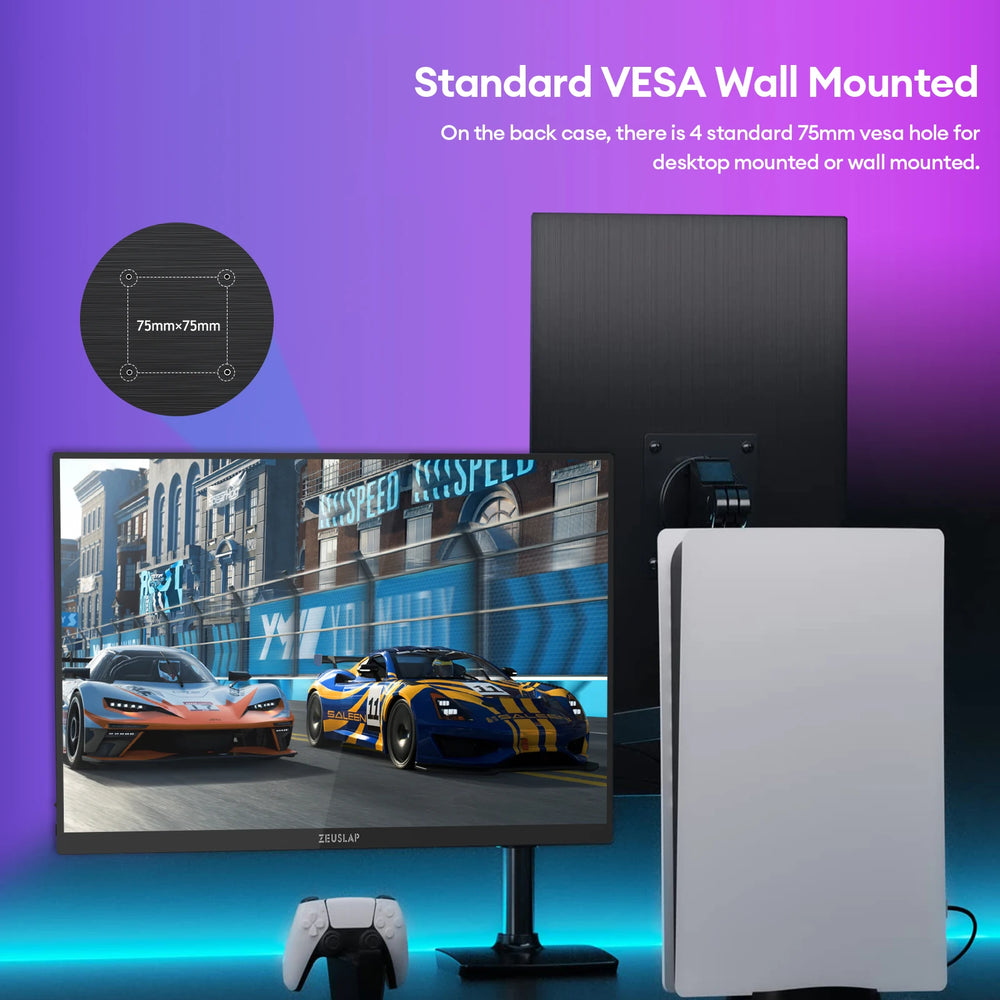 ZEUSLAP 16" 2.5K Touch Portable Monitor - 16 inch,16Inches 400mm display, 144 Hz refresh rate
