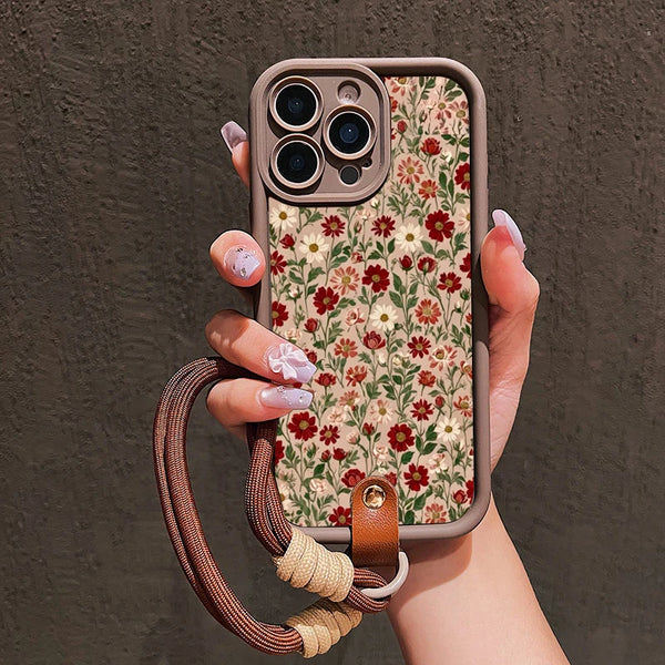 Protective Phone Case for iPhone - crossbody strap