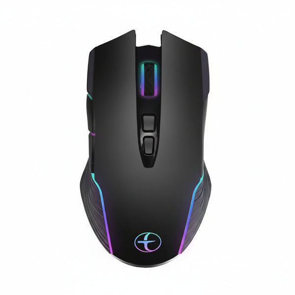 Rechargeable Silent Wireless Mouse - Type-C Plug and Play for Laptops