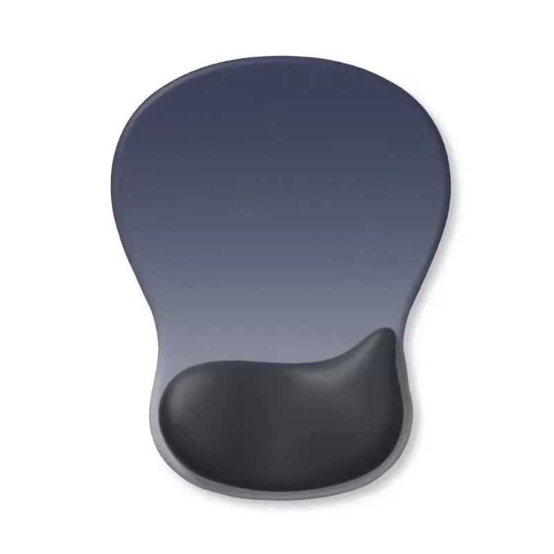 Ergonomic Gel Wrist Rest Mouse Pad - Smooth Support with Non-Slip Base