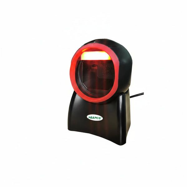 2D Desktop Barcode Scanner - Hands-Free QR and PDF417 Reading