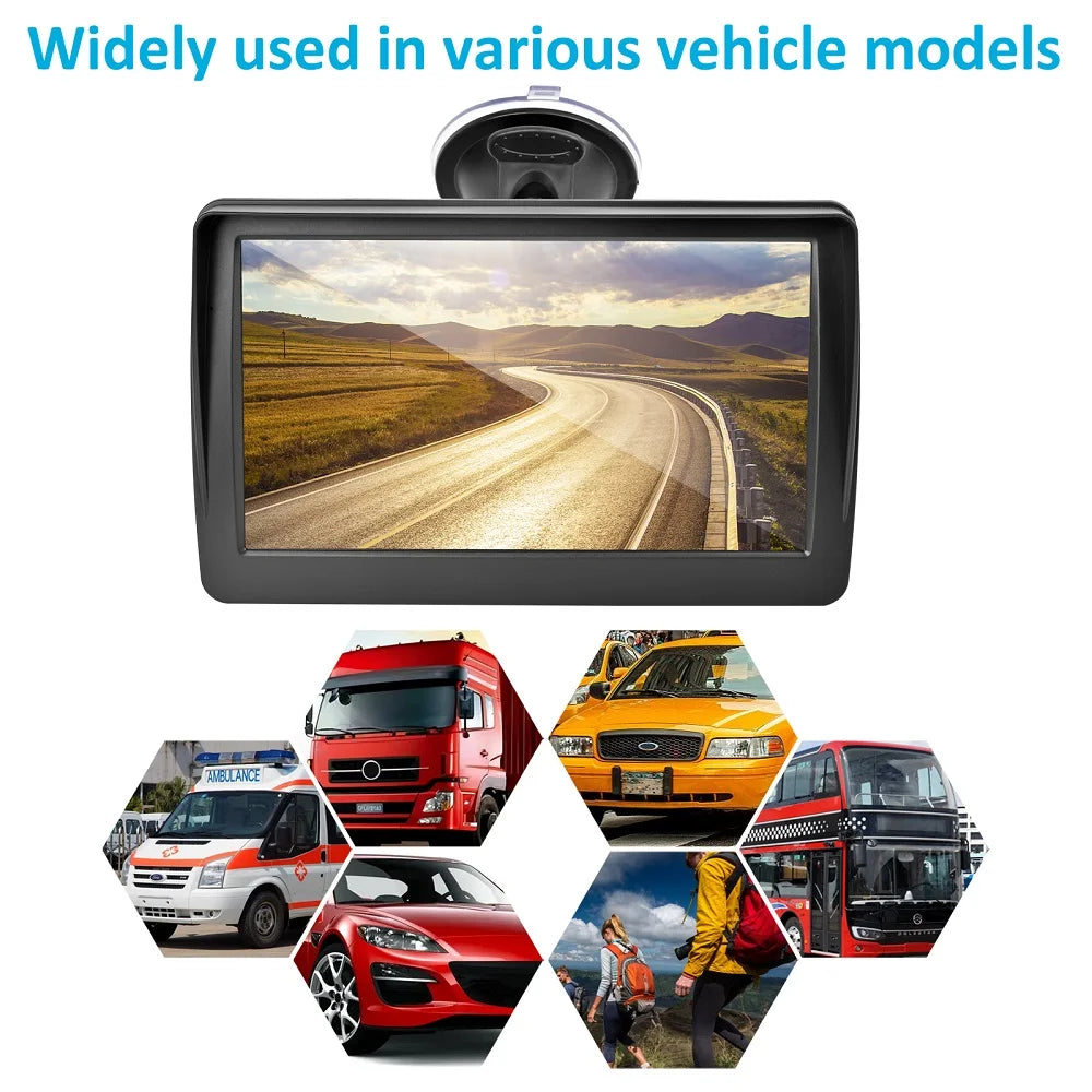KMDRIVE Car Truck GPS Navigator - 7" screen