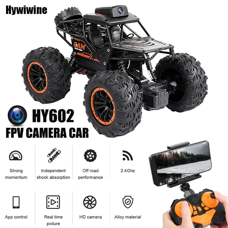 WiFi FPV RC Stunt Car - 720P Camera Off-Road SUV