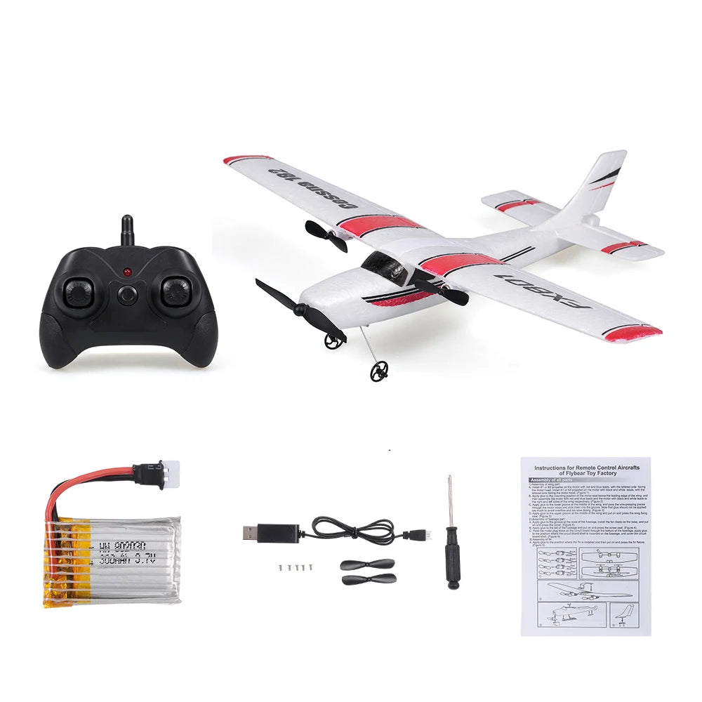 FX801 RC Airplane - 2.4G 2CH EPP Foam Fixed-Wing Aircraft