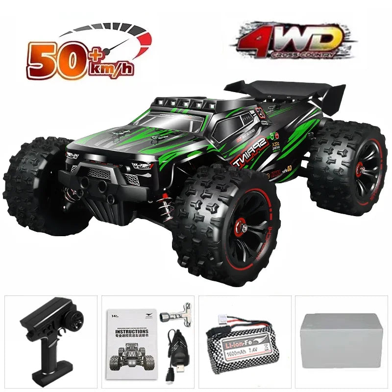 4WD RC Drift Car - High-Speed Stunt Vehicle with Lights