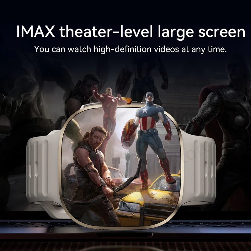 M99 AMOLED Smartwatch - 2.4" Display, Camera, WiFi, GPS and NFC