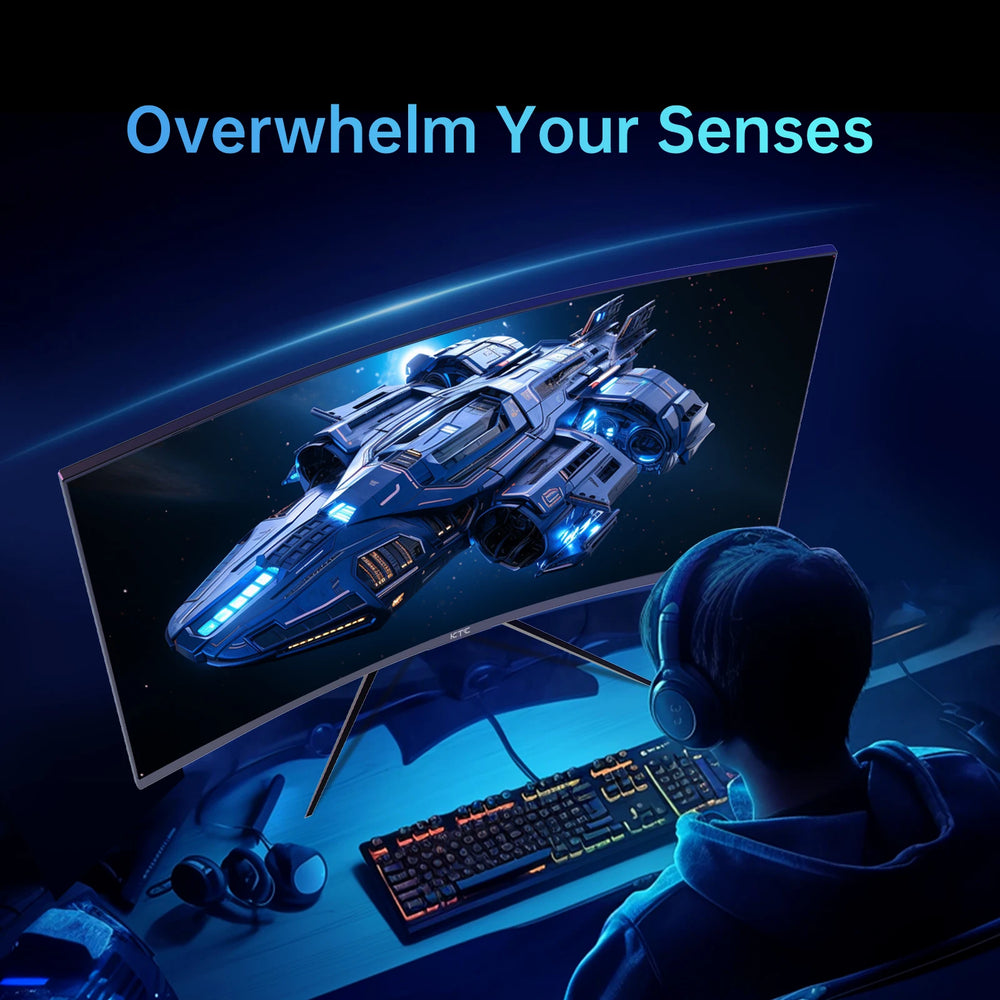 KTC 32" Curved Gaming Monitor - 32" display, 240 Hz refresh rate