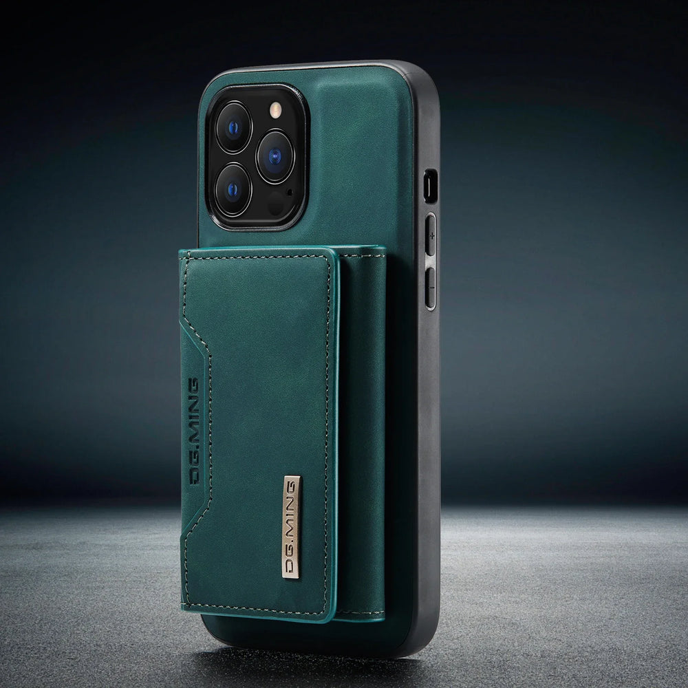 Wallet Phone Case for iPhone - magnetic hold, wallet card slots