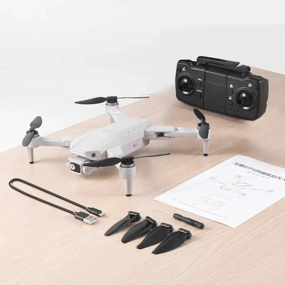 L900 Pro GPS Drone - 4K Dual Camera and Brushless Foldable Design