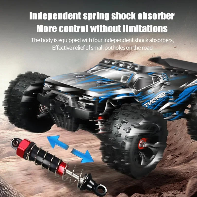 4WD RC Drift Car - High-Speed Stunt Vehicle with Lights