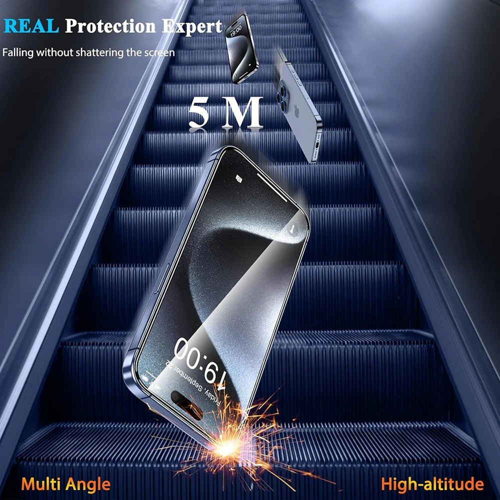 Tempered Glass Screen Protector for iPhone - HD anti-scratch protection