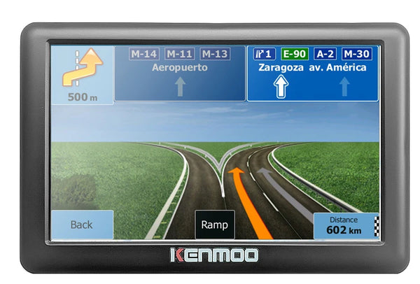 5 Inch HD GPS Navigator - 5" screen and 2026 Maps