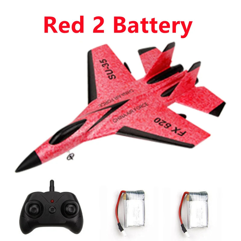 SU-35 RC Fighter Airplane - 2.4G EPP Foam Glider