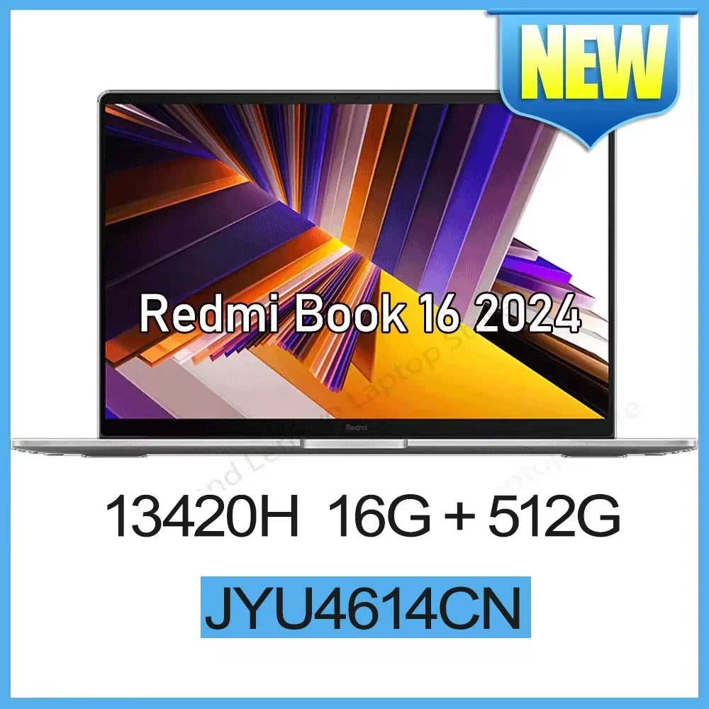 Xiaomi RedmiBook 16 Laptop - i5-13420H, 16Inches 400mm display