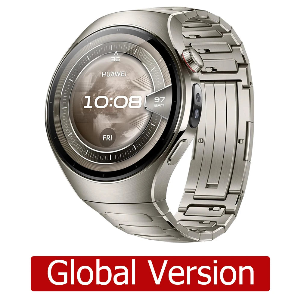 Huawei Watch 5 eSIM Smartwatch - Health Tracking and Blood Oxygen Monitoring