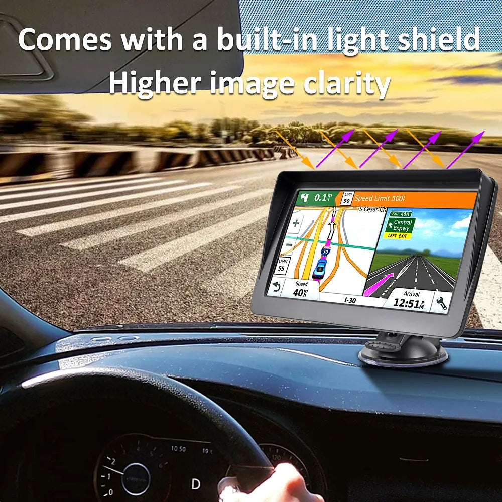 KMDRIVE Car Truck GPS Navigator - 7" screen