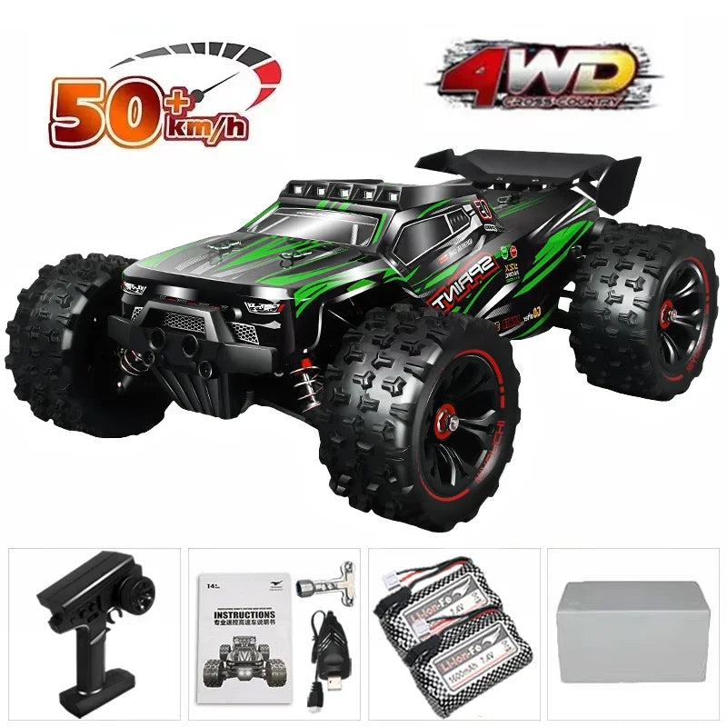 4WD RC Drift Car - High-Speed Stunt Vehicle with Lights