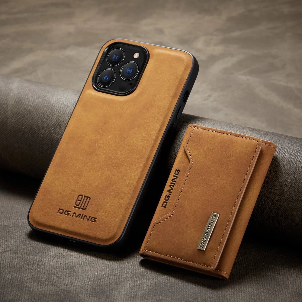Wallet Phone Case for iPhone - magnetic hold, wallet card slots