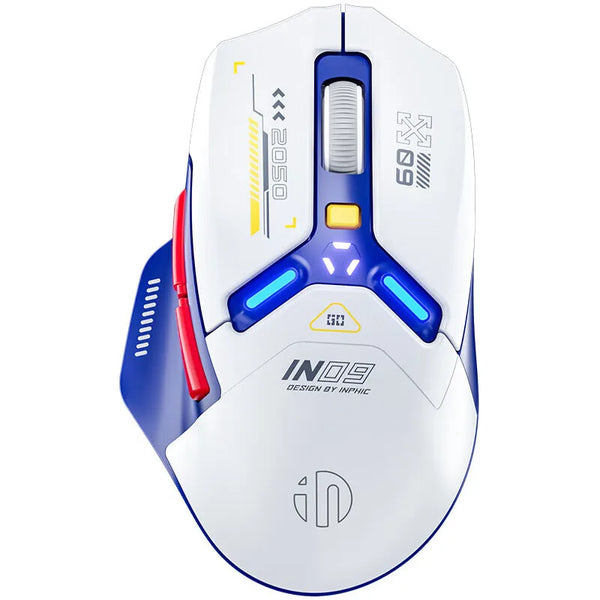 Inphic IN9 Wireless Gaming Mouse - Rechargeable RGB with 12000 DPI