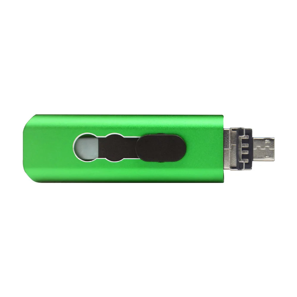 3-in-1 OTG USB Flash Drive - Type-C, Micro USB and USB Storage