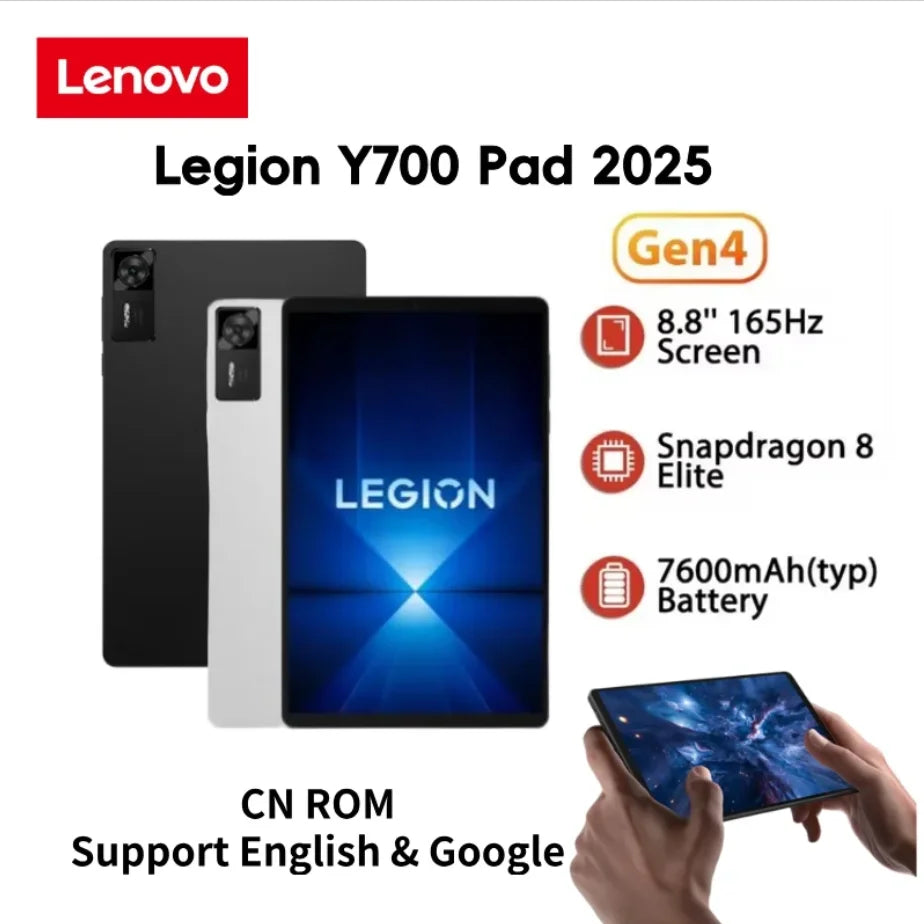 Lenovo Legion Y700 Gaming Tablet - 8.8" 165Hz Snapdragon 8 Elite