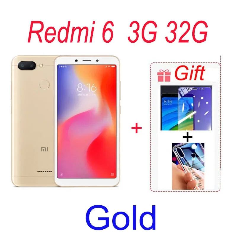Xiaomi Redmi 7 Smartphone - 6.81" display, 8MP camera