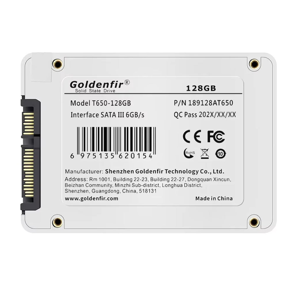 Goldenfir 2.5-Inch SATA III Internal SSD - Fast Storage for Laptop and PC