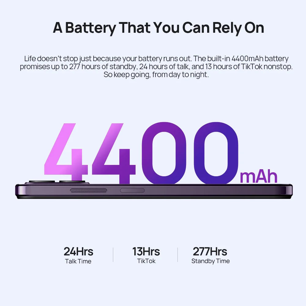 Ulefone Note 16 Pro 4G - 6.52" display 60 Hz, 8MP camera