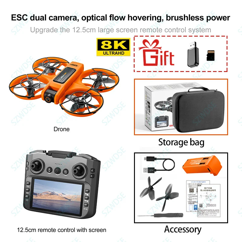 S156 RC Drone - 8K Aerial Camera, 5G WiFi and Dual-Camera Flight