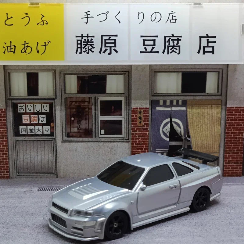 Mini RC Drift Car - 1/43 4WD High-Speed Racing Model