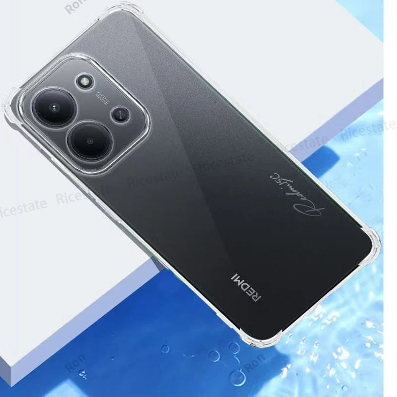 Protective Phone Case for Xiaomi Redmi - shockproof TPU, clear slim fit