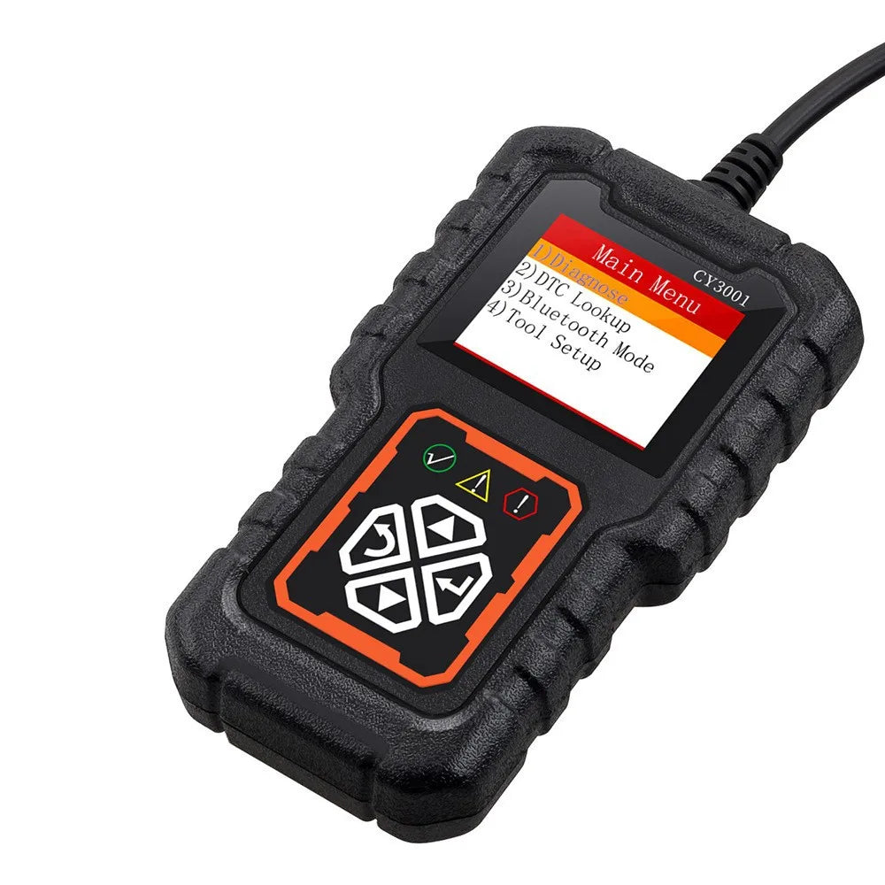 CY3001 Car OBD2 Scanner - Diagnostic Code Reader and Voltage Tester