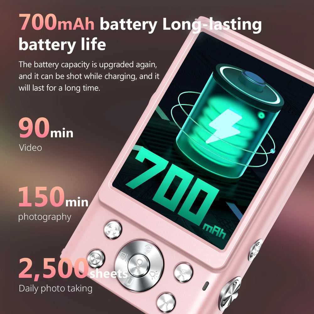 4K Autofocus Vlogging Camera - 48MP with Large Screen